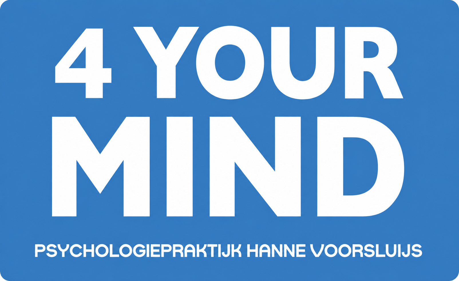 4 Your Mind – Psycholoog Breda